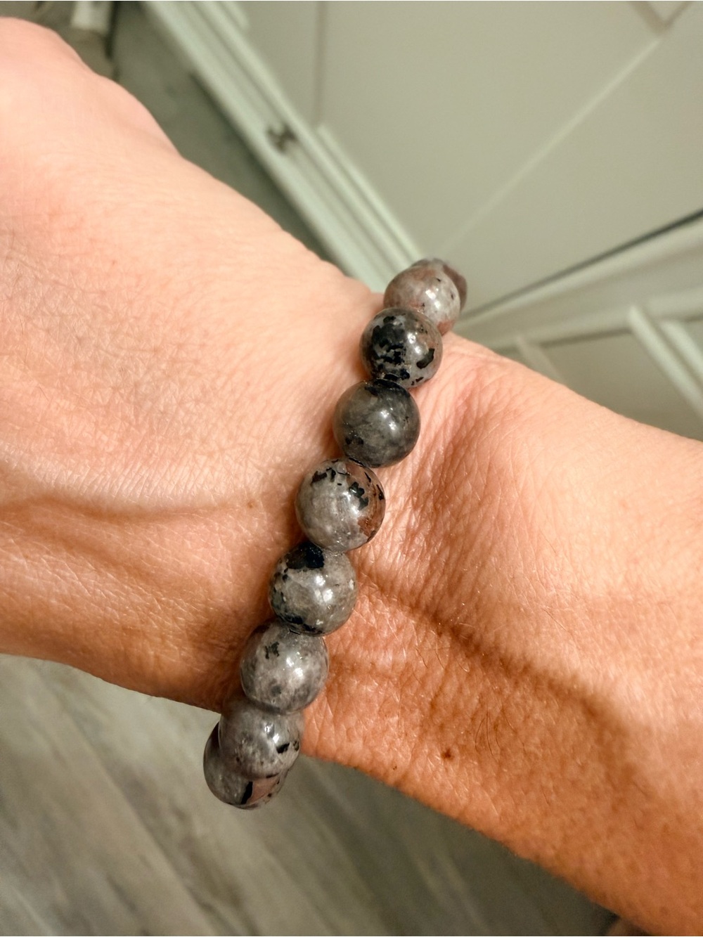 Yooperlite beaded bracelet